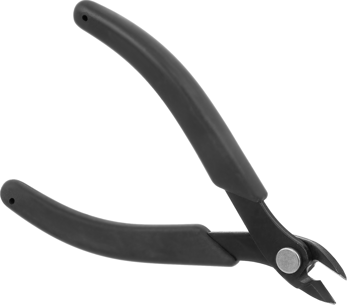 Ekonomik Statik Kontrol Tel Kesiciler, Oval Başlık ve Yastıklı Tutamak, 5-3/4" Toplam Uzunluk