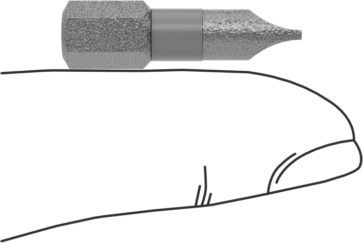 Yüksek Torklu 7/32" Yivli Uç, 1/4" Altıgen Şaft