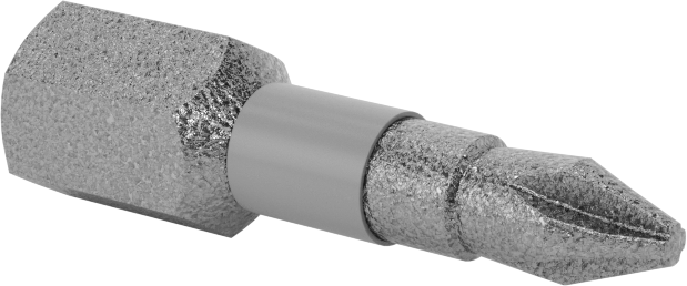 Yüksek Torklu Phillips Ucu, 1/4" Altıgen Şaft, 1 Numaralı Boyut