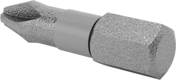 Yüksek Torklu Phillips Ucu, 1/4" Altıgen Şaft, Numara 2 Boyut