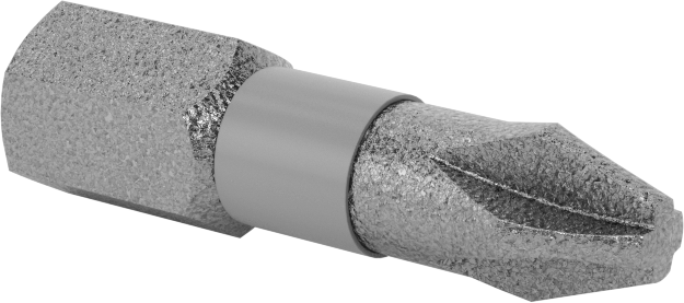 Yüksek Torklu Phillips Ucu, 1/4" Altıgen Şaft, Numara 2 Boyut