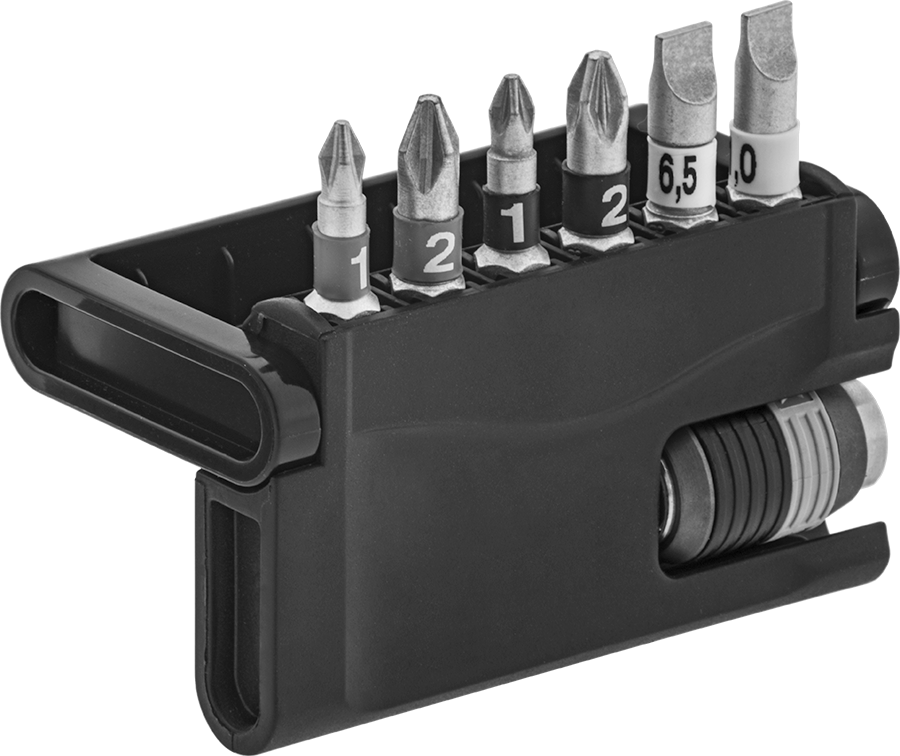 Yüksek Torklu Uç Seti, 1/4" Altıgen Şaft, 7-Pieces