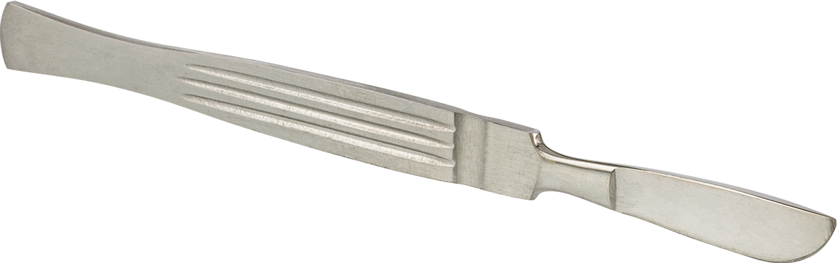 Neşter, Ticaret No. 10, 1-1/2" Uzunlukta Bıçak, Tek Kullanımlık
