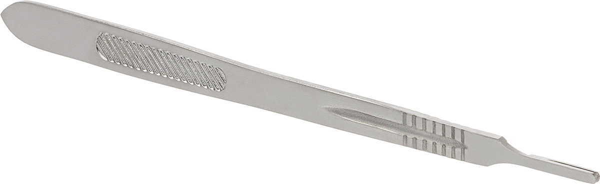 8-1/4“ Uzunluk x 7-1/16” Genişlik Neşter Sapı, Ticaret No. 4L