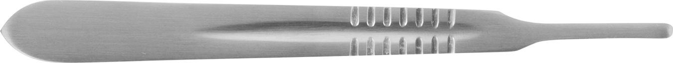 5-3/8“ Uzunluk x 9/16” Genişlik Neşter Sapı