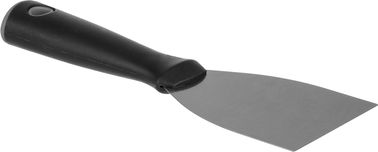 Çelik Bıçaklı Macun Sürme Bıçağı, 3“ Genişlik x 4,5” Uzunluk x 0,03" Kalınlık Bıçak, 7-7/8" Toplam Uzunluk