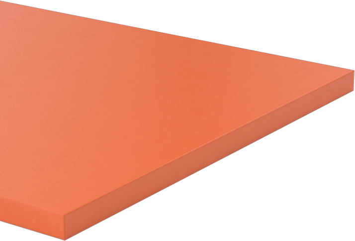 Kumaş Takviyeli Silikon Kauçuk Şerit, Yüksek Sıcaklık, 2" x 36", 3/32" Kalınlık