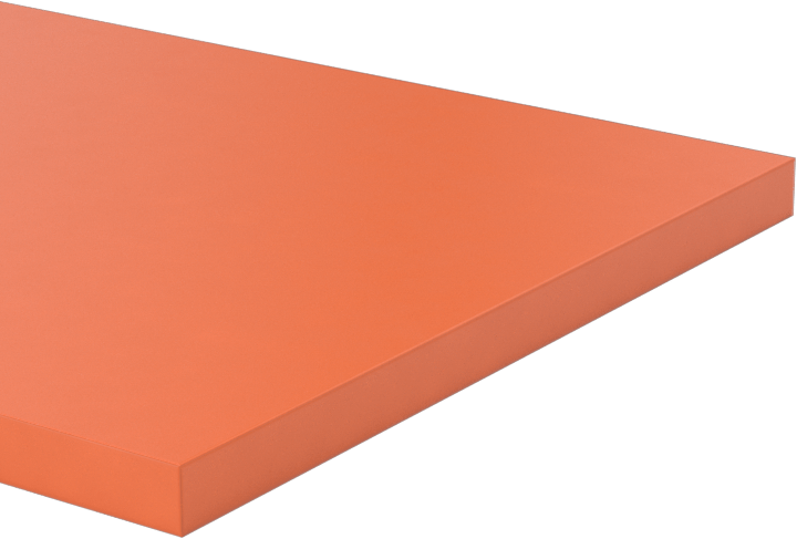 Kumaş Takviyeli Silikon Kauçuk Şerit, Yüksek Sıcaklık, 2" x 36", 1/8" Kalınlık