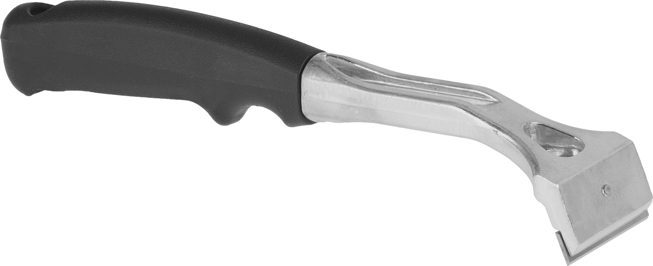 Uzun Ömürlü Karbür Bıçaklı Düz Yüzey Kazıyıcı, Plastik Sap ile, 10-1/4" Toplam Uzunluk, 2" Geniş Düz Bıçak