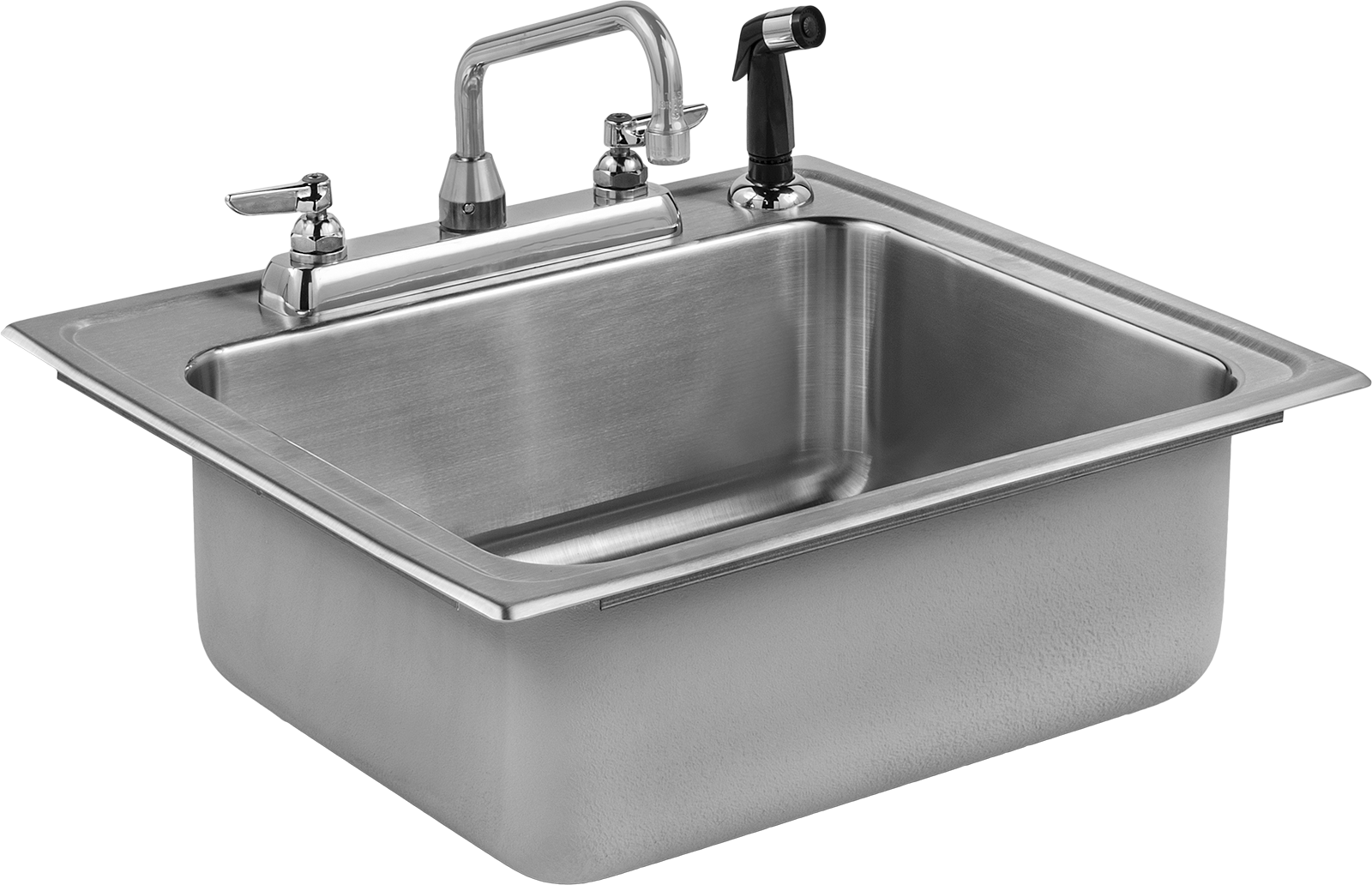 Style G (Shown with Faucet and Sprayer)