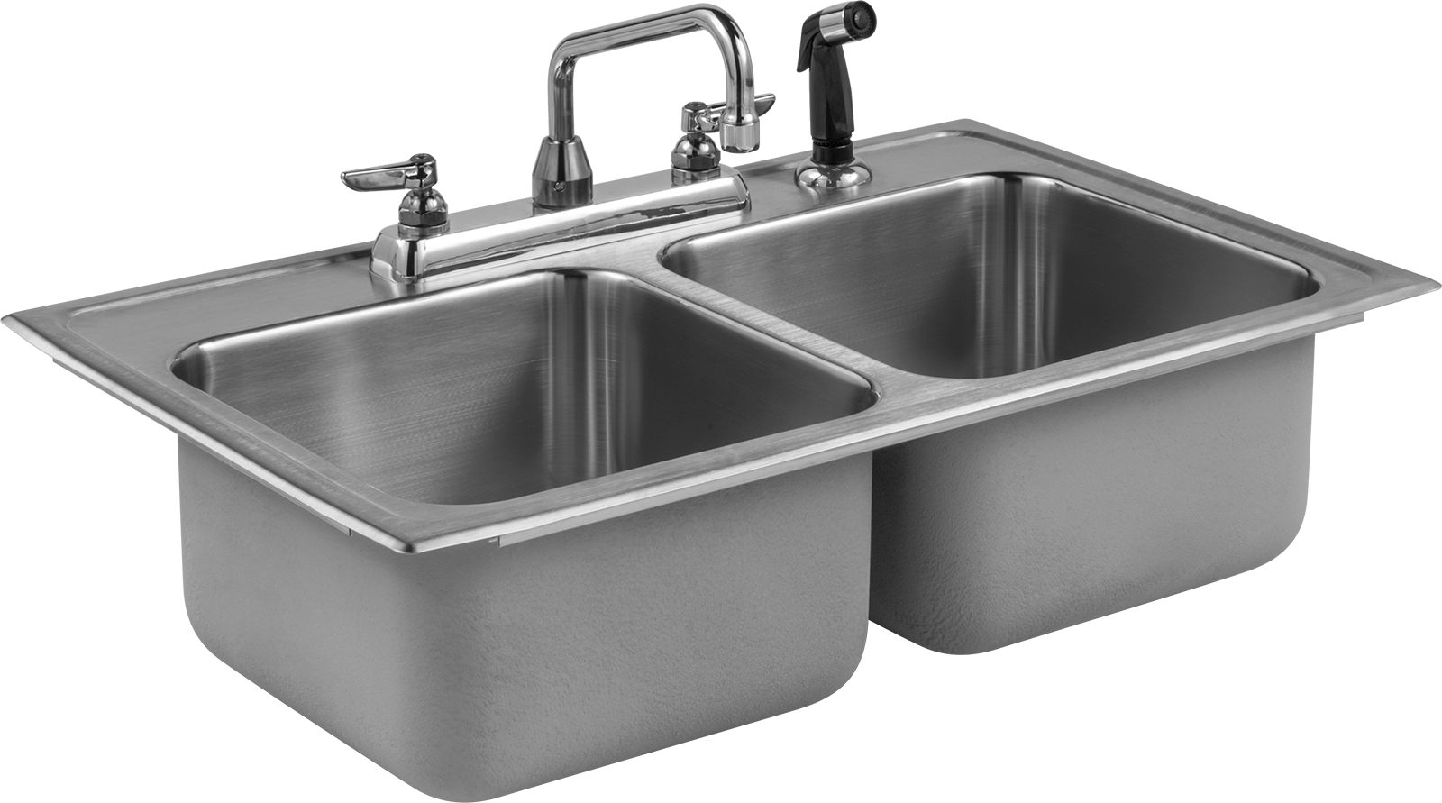 Syle J (Shown with Faucet and Sprayer)