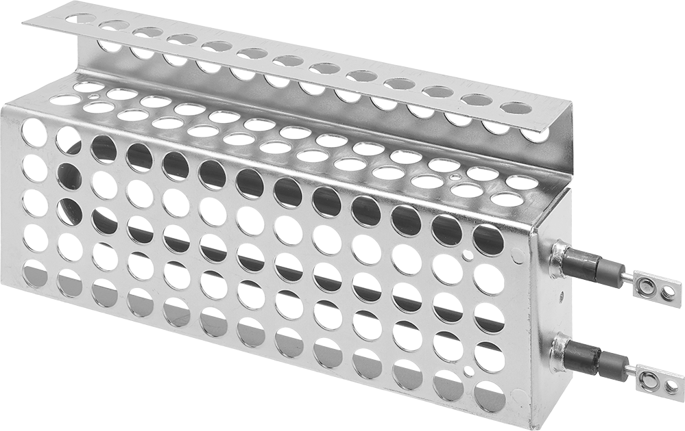 Düşük Profilli Muhafaza Alan Isıtıcısı, Dahili Kontrolsüz, 100W, 120V AC