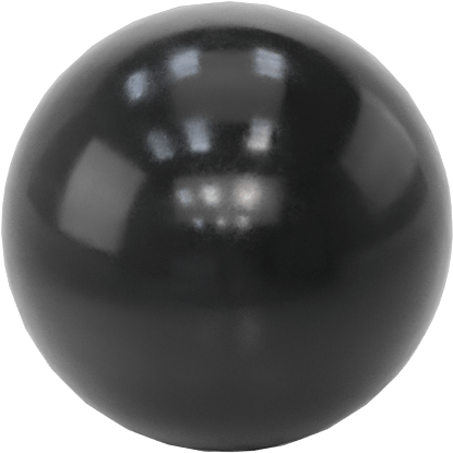 Viton® Floroelastomer Kauçuk Top, Kimyasal Dayanıklı, 3/8" Çap