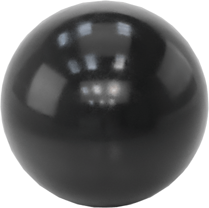 Viton® Floroelastomer Kauçuk Top, Kimyasal Dayanıklı, 5/16" Çap