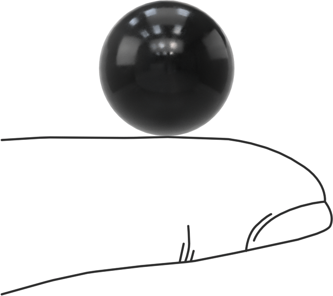 Viton® Floroelastomer Kauçuk Top, Kimyasal Dayanıklı, 5/8" Çap