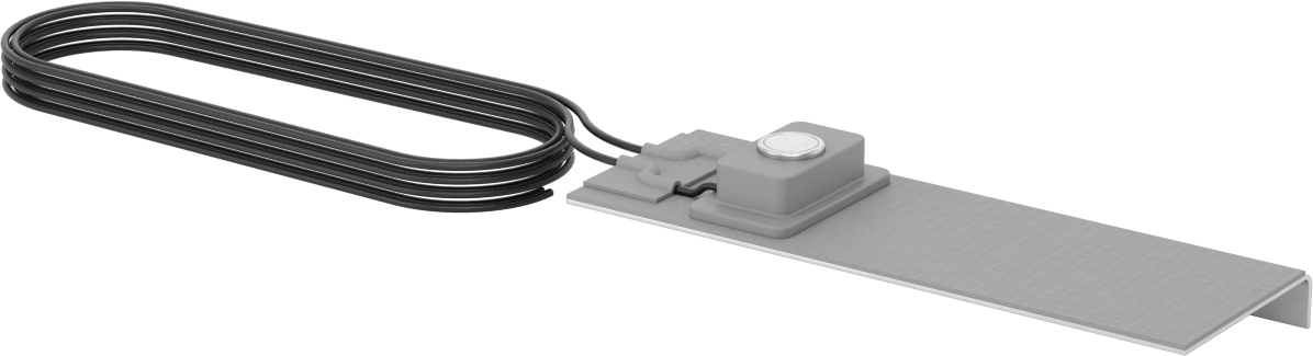 Düşük Profilli Muhafaza Alan Isıtıcısı, 150° ila 180°F Sıcaklık Ayar Aralığı, 120V AC, 60W