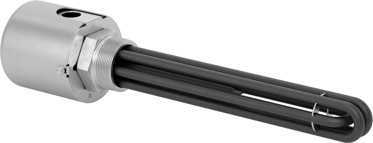 Vidalı Tıpa Daldırma Isıtma Elemanı, Su için, Termostat, 304 Paslanmaz Çelik Eleman, 240V AC, 4500W