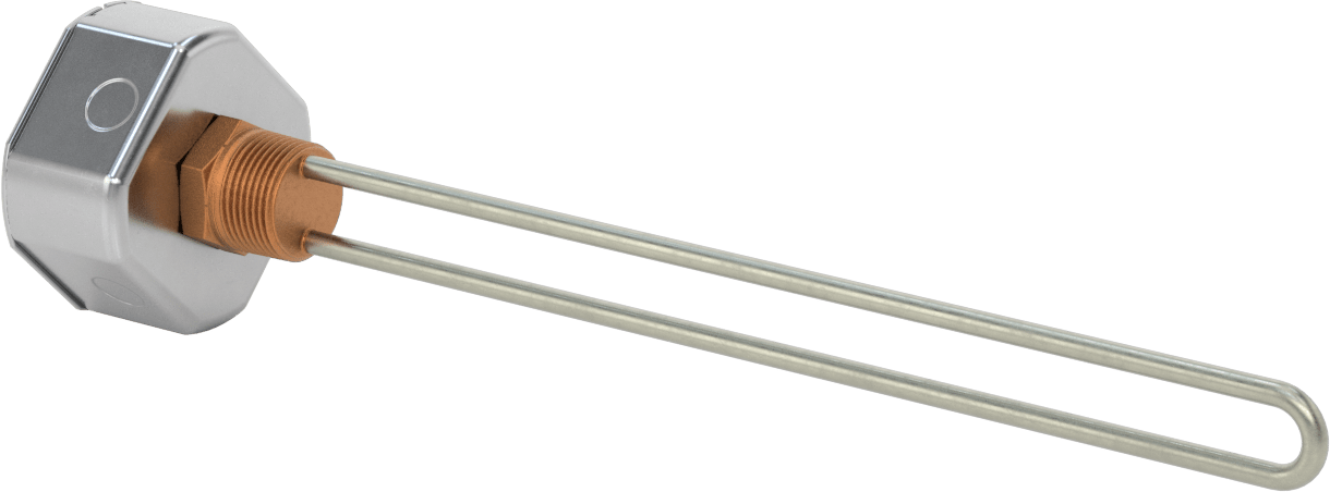 Vidalı Tıpa Daldırma Isıtma Elemanı, Yağ ve Soğutma Suyu için, Çelik Eleman, 120V AC, 475W