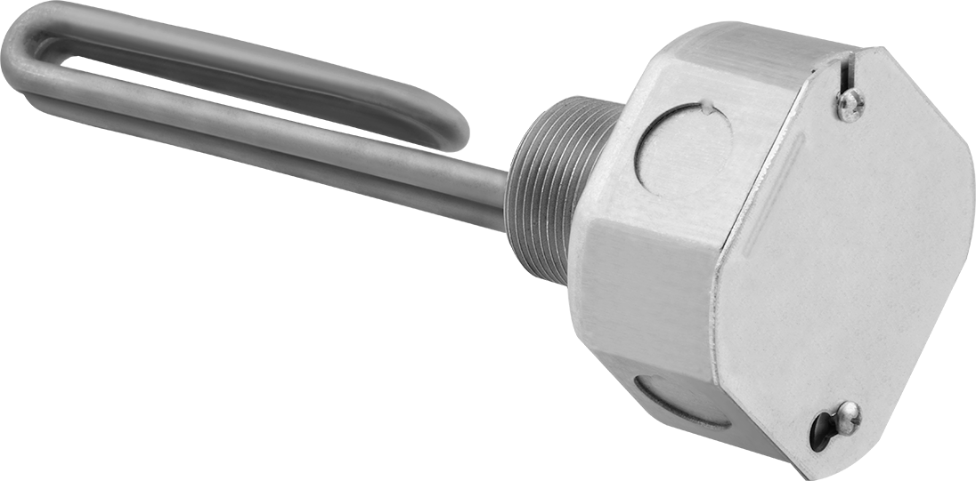 Vidalı Tıpa Daldırma Isıtma Elemanı, Su için, Bakır Eleman, 120V AC, 1000W, 50 W inç kare
