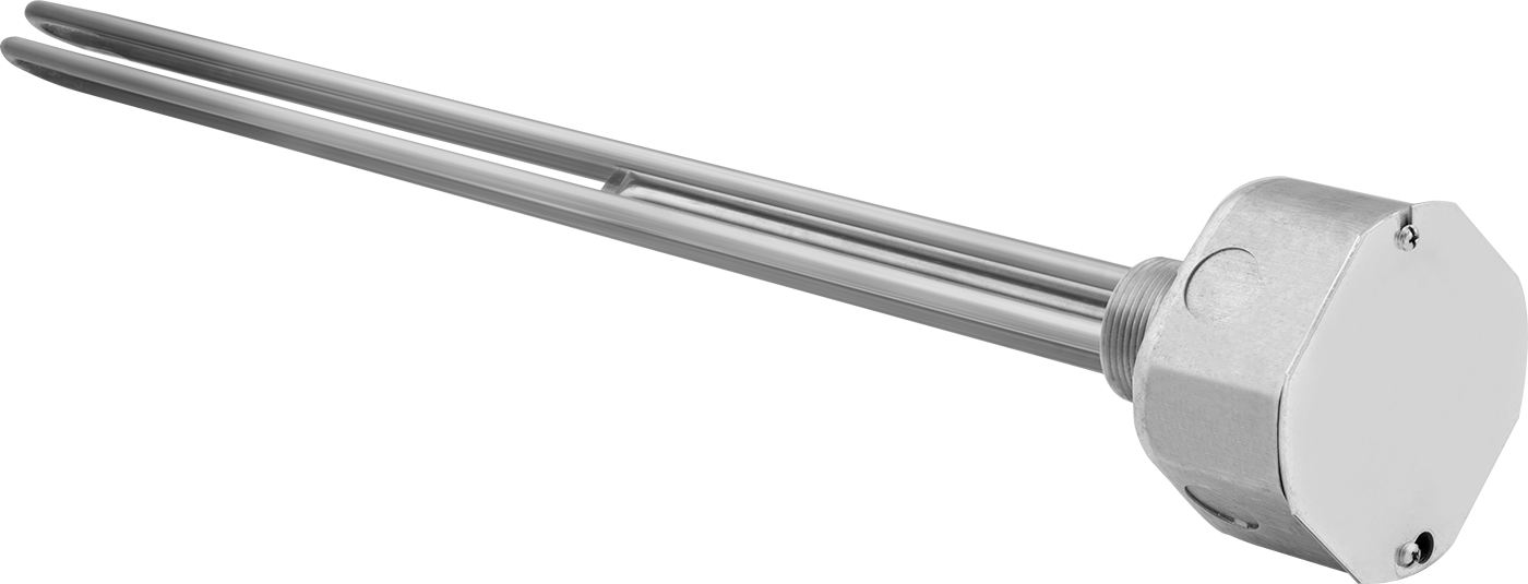 Vidalı Tıpa Daldırma Isıtma Elemanı, Yağ ve Soğutma Suyu için, Çelik Eleman, 120V AC, 1500W