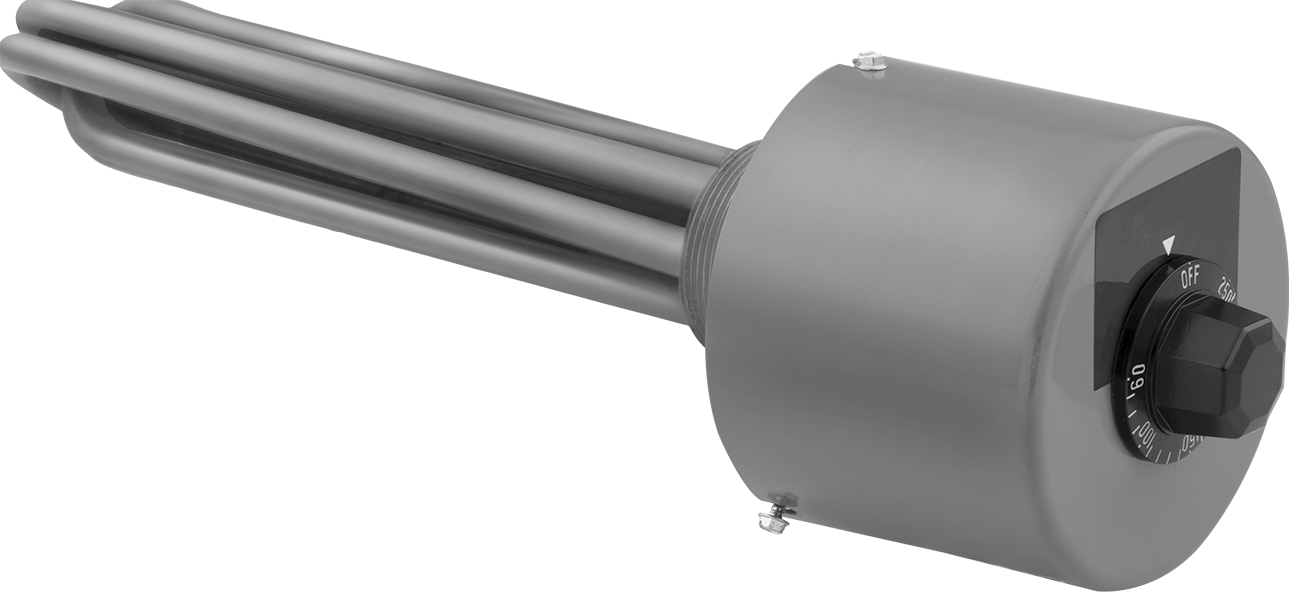 Vidalı Tıpa Daldırma Isıtma Elemanı, Su için, Termostat, Bakır Eleman, 240V AC, 4000W