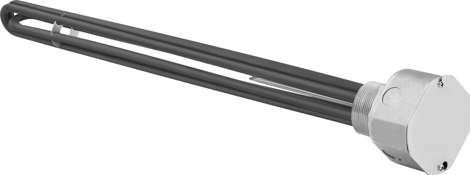 Vidalı Tıpa Daldırma Isıtma Elemanı, Kimyasal Çözeltiler için, 480V AC, 5000W