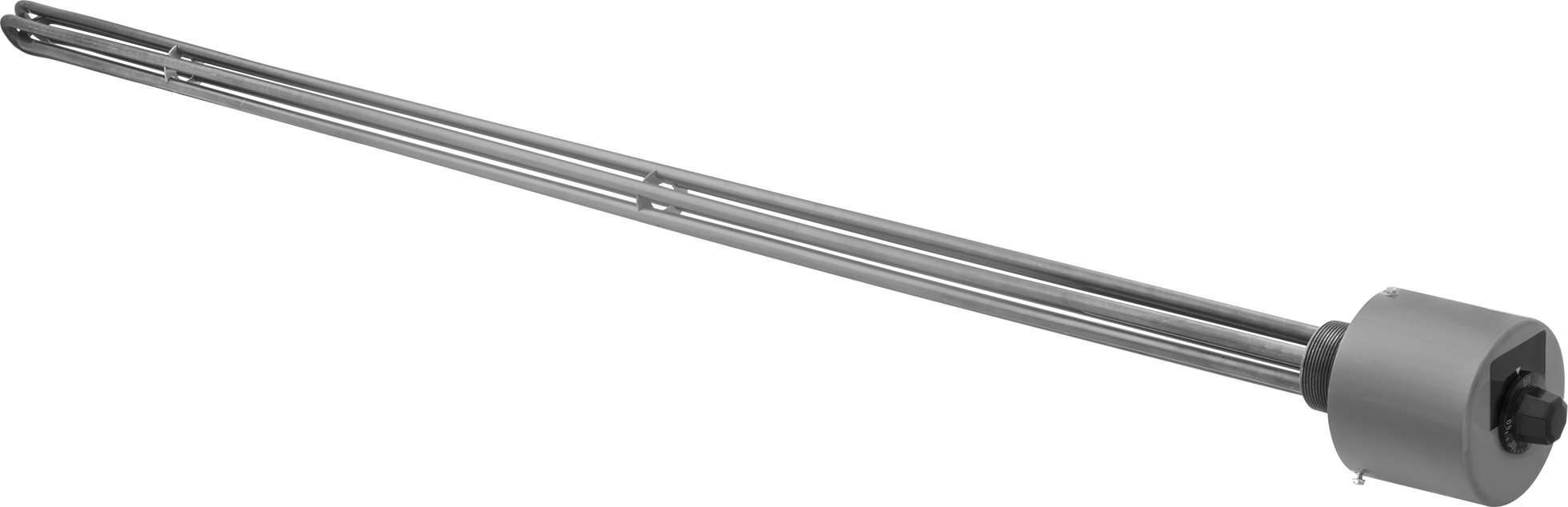 Vidalı Tıpa Daldırma Isıtma Elemanı, Yağ ve Soğutma Suyu için, Termostat, Çelik Eleman, 10000W