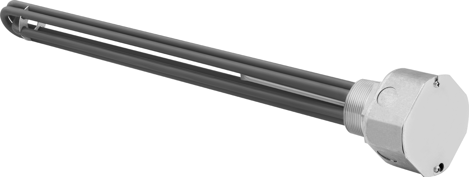 Vidalı Tıpa Daldırma Isıtma Elemanı, Su için, Incoloy Eleman, 240V AC, 7500W