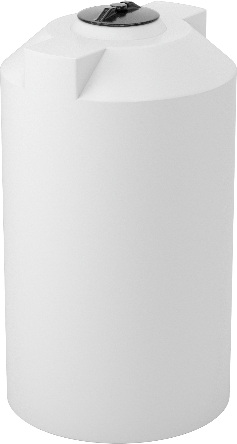 Tahliye Delikli Dikey Plastik Tank, 130 Galon Kapasite