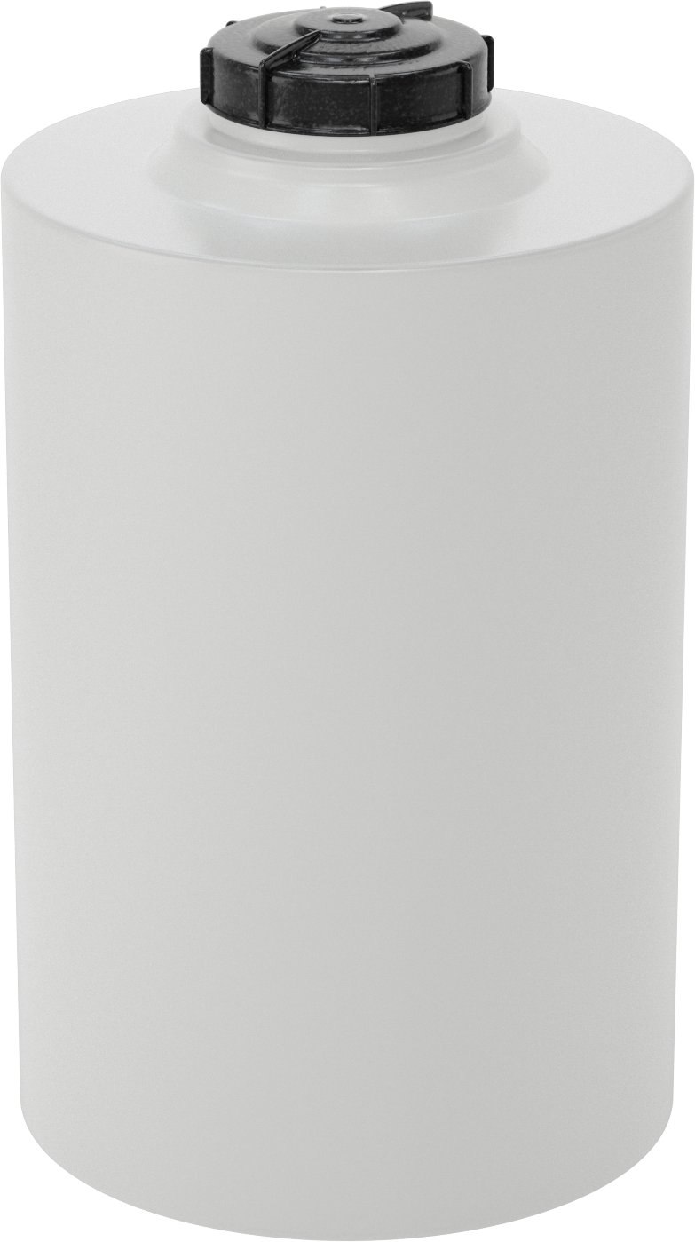 Dikey Plastik Tank, 50 Galon Kapasite