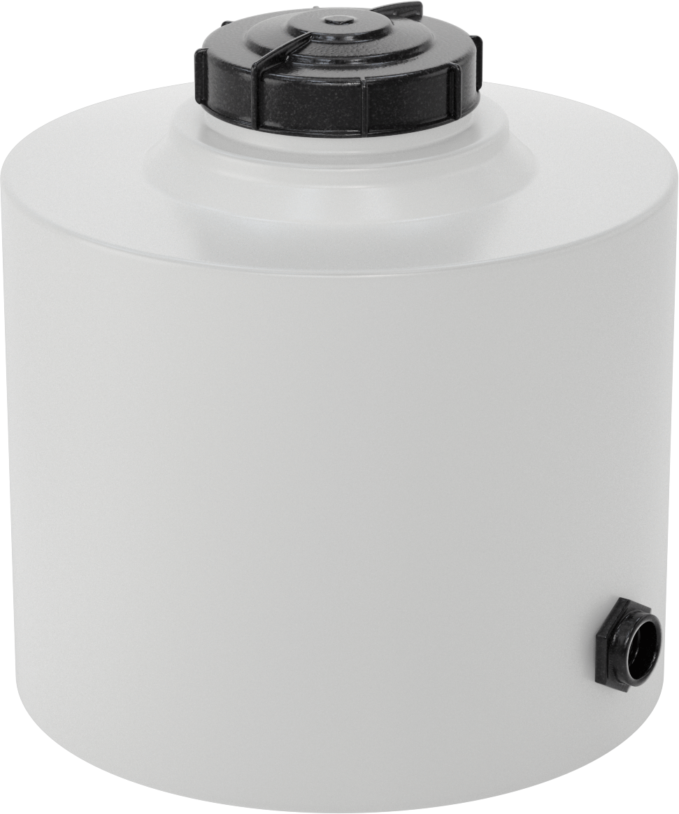 Dikey Plastik Tank, 30 Galon Kapasite