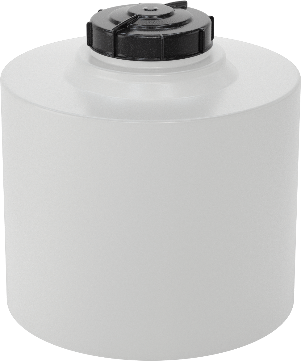 Dikey Plastik Tank, 30 Galon Kapasite