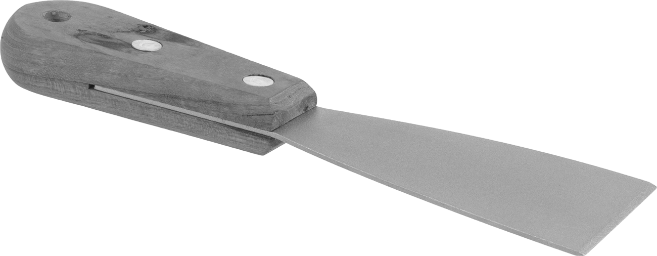 Kıvılcım Çıkarmayan Macun Bıçağı, Ahşap Saplı, 2“ Genişlik x 4” Uzunluk Bıçak