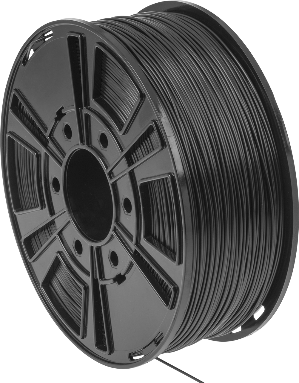 Darbeye Dayanıklı 3D Yazıcı Filamenti, ABS, UL 94 V-0, 2,85 mm Çap, Siyah