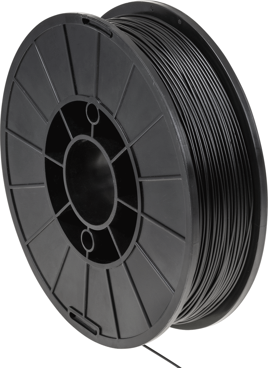 Statik Elektrik Giderici 3D Yazıcı Filamenti, Neme Dayanıklı, PETG, Opak Siyah, 1,75 mm Çap
