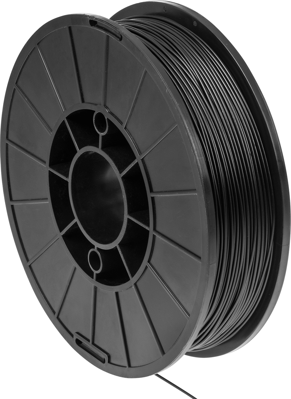 Statik Elektrik Giderici 3D Yazıcı Filamenti, Neme Dayanıklı, PETG, Opak Siyah, 2,85 mm Çap