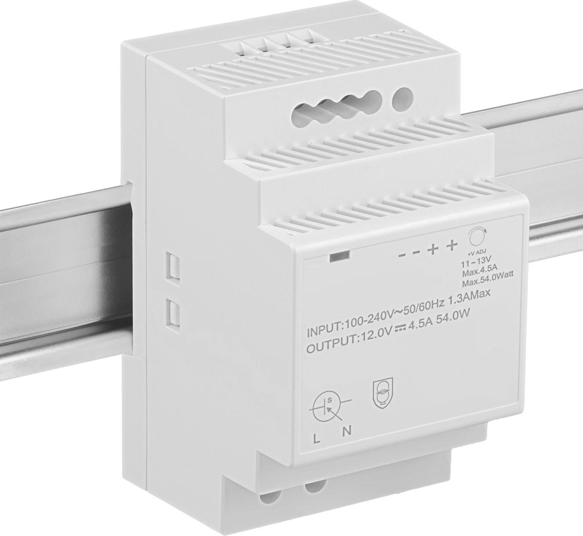 Power Supply on DIN Rail