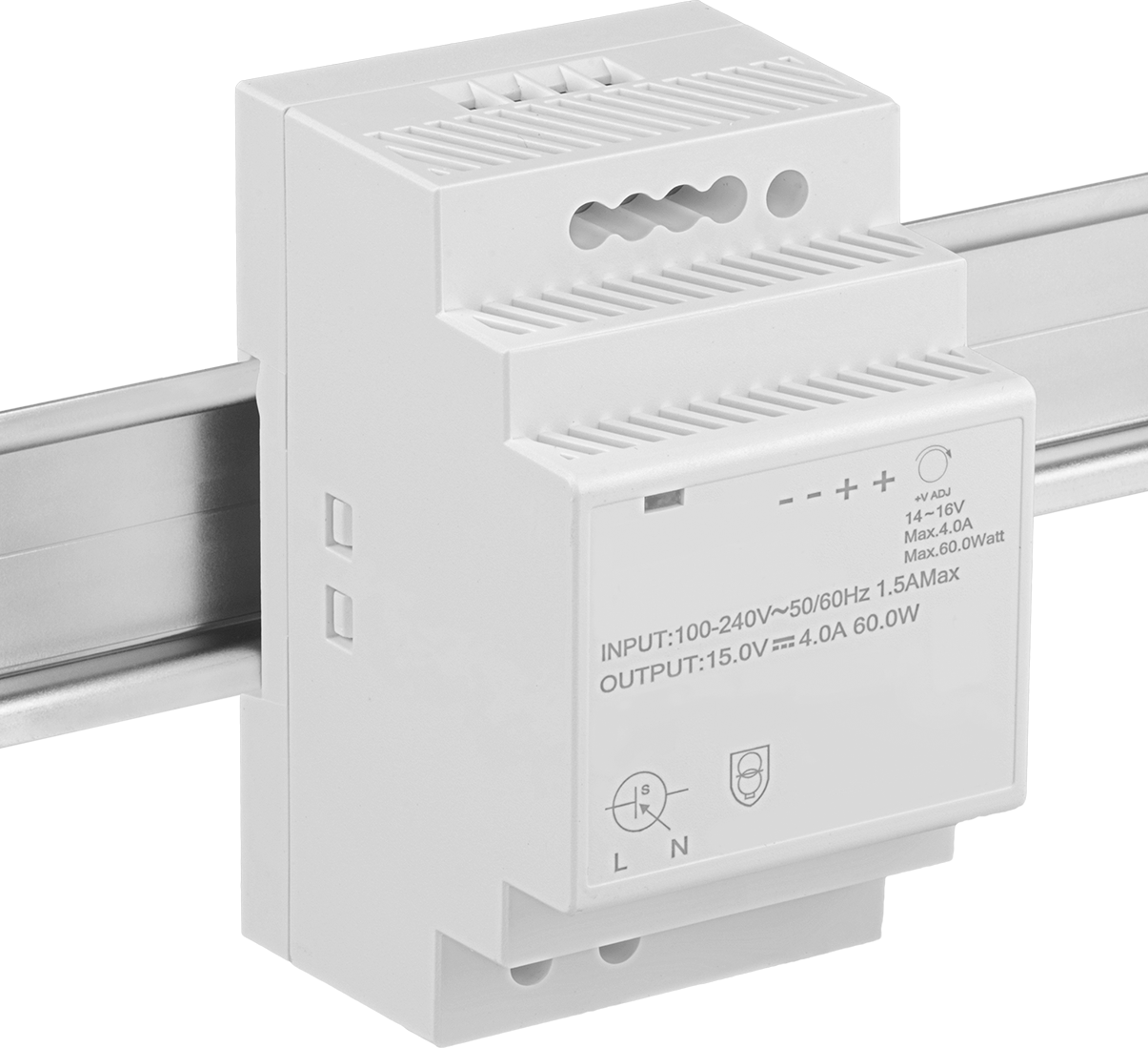 Power Supply on DIN Rail