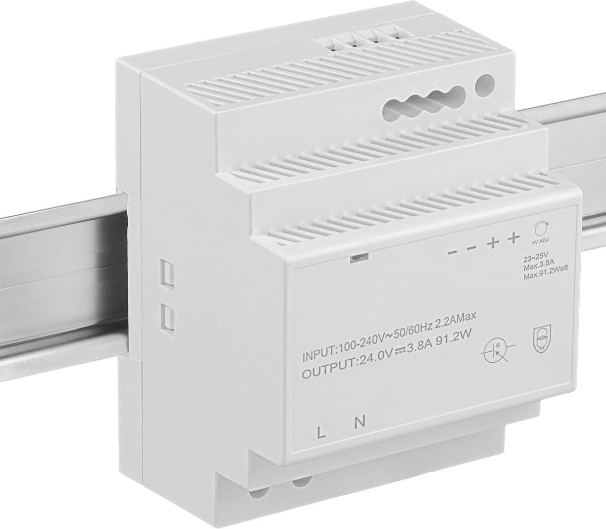 Power Supply on DIN Rail