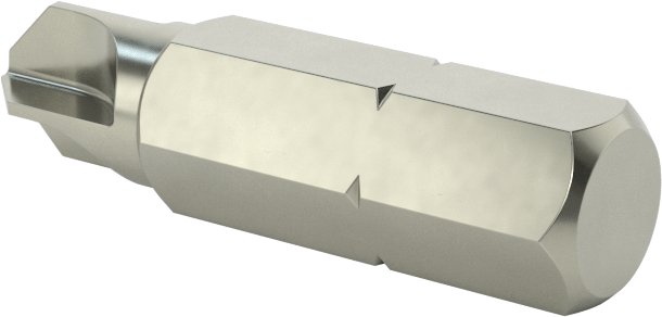 Torq-Set® Ucu, 1/4" Altıgen Şaft, 1/4" Vida Boyutu için