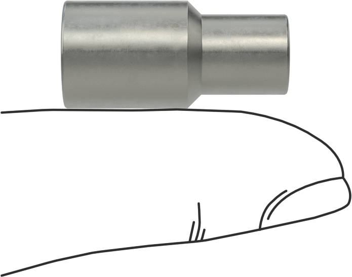 Dış Torx Plus Soket, 1/4" Kare Tahrik, EP6 Boyutu