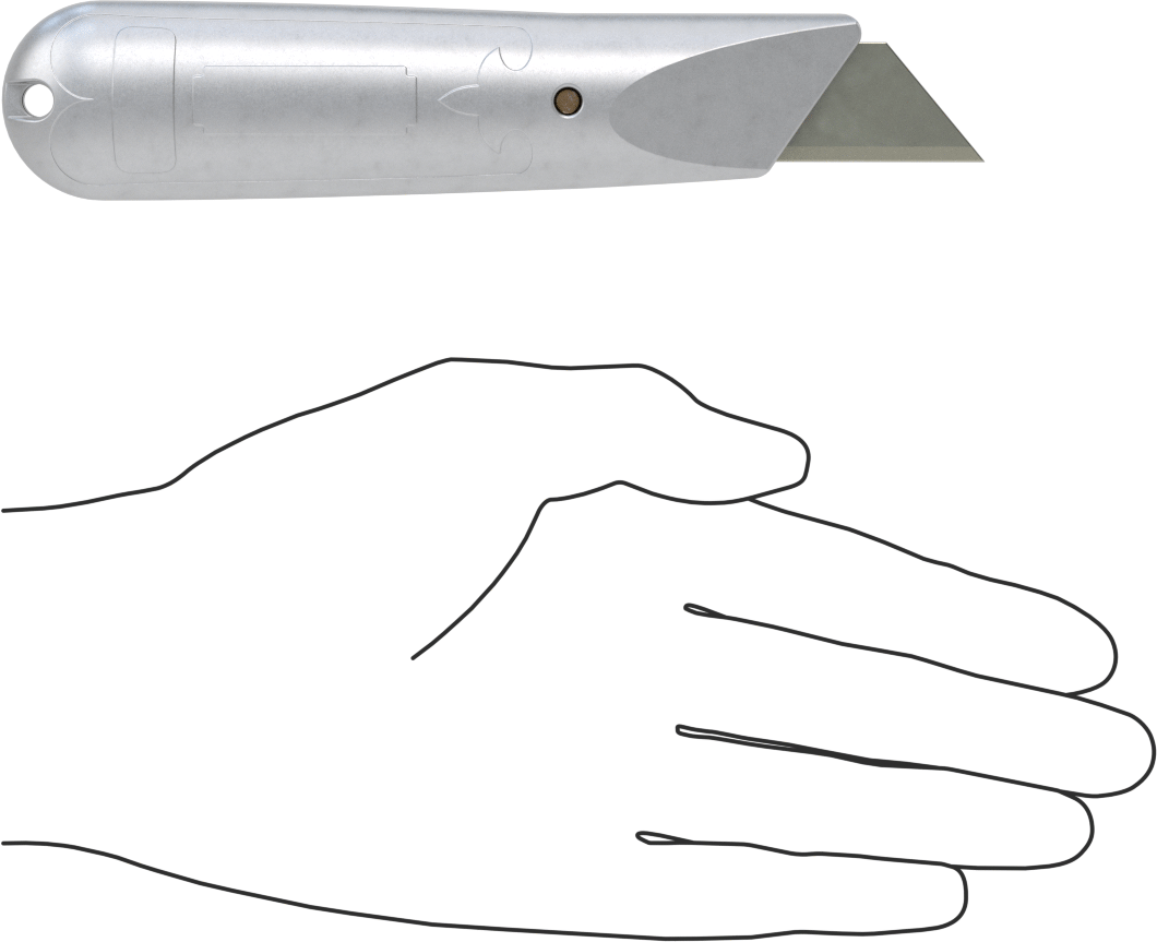 Stanley Sabit Bıçaklı Maket Bıçağı, Model Numarası 10-209