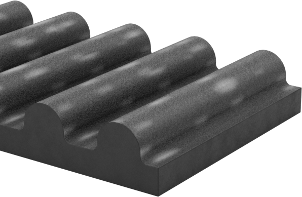 Yüksek Mukavemetli Gt Boyuna Kesilmiş Kayış, Anma Numarası Ll2mR06, 6 mm Genişlik
