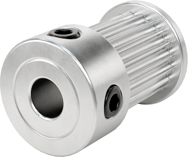 Korozyona Dayanıklı Alüminyum Gt Zaman Kayışı Kasnağı, Yüksek Mukavemetli, 12 mm Maksimum Kayış Genişliği için, 15 mm OD