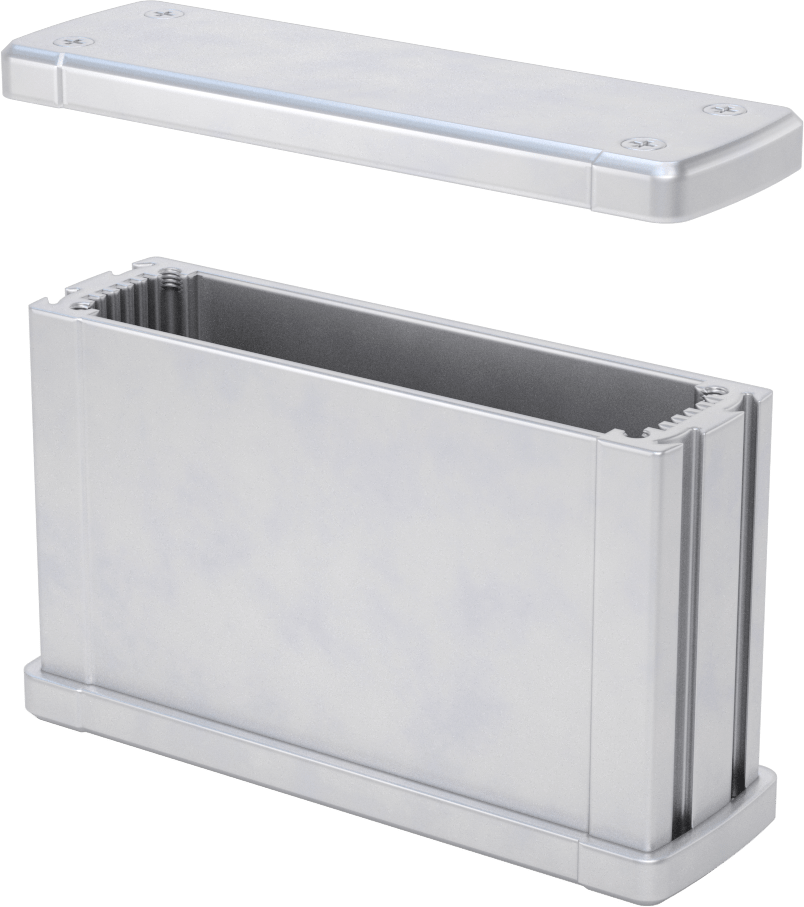 Devre Kartı Muhafazası, Dış Mekanlar için, 2-3/4“ Yükseklik x 4-1/2” Genişlik