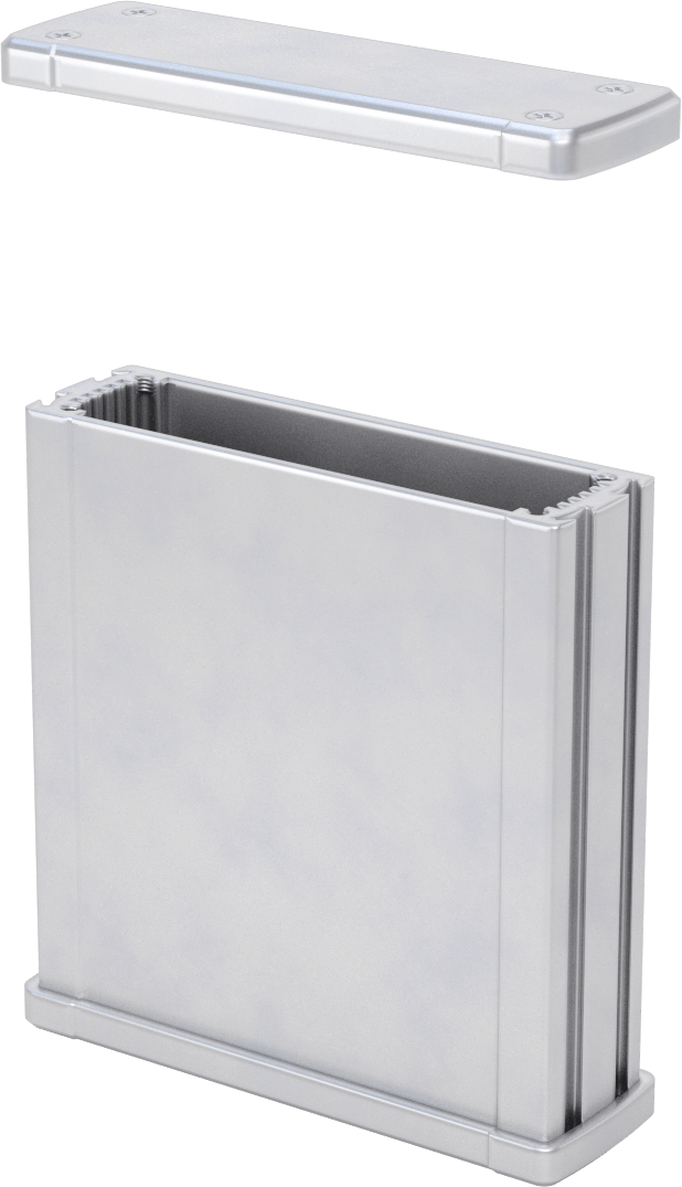 Devre Kartı Muhafazası, Dış Mekanlar için, 4-3/4“ Yükseklik x 4-1/2” Genişlik