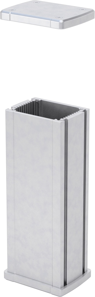 Devre Kartı Muhafazası, Dış Mekanlar için, 6-11/16“ Yükseklik x 4-9/16” Genişlik