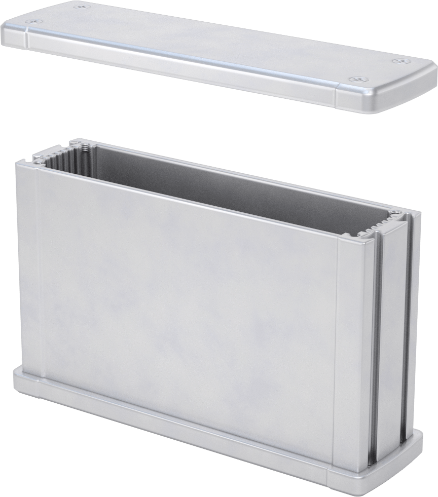 Devre Kartı Muhafazası, Dış Mekanlar için, 3-1/2“ Yükseklik x 5-13/16” Genişlik
