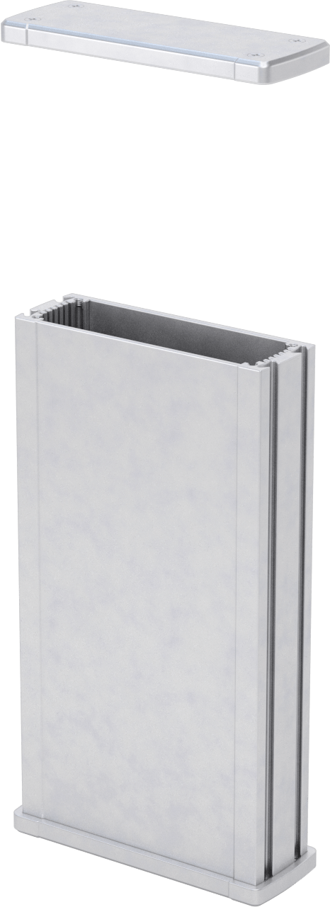 Devre Kartı Muhafazası, Dış Mekanlar için, 8-1/4“ Yükseklik x 5-13/16” Genişlik