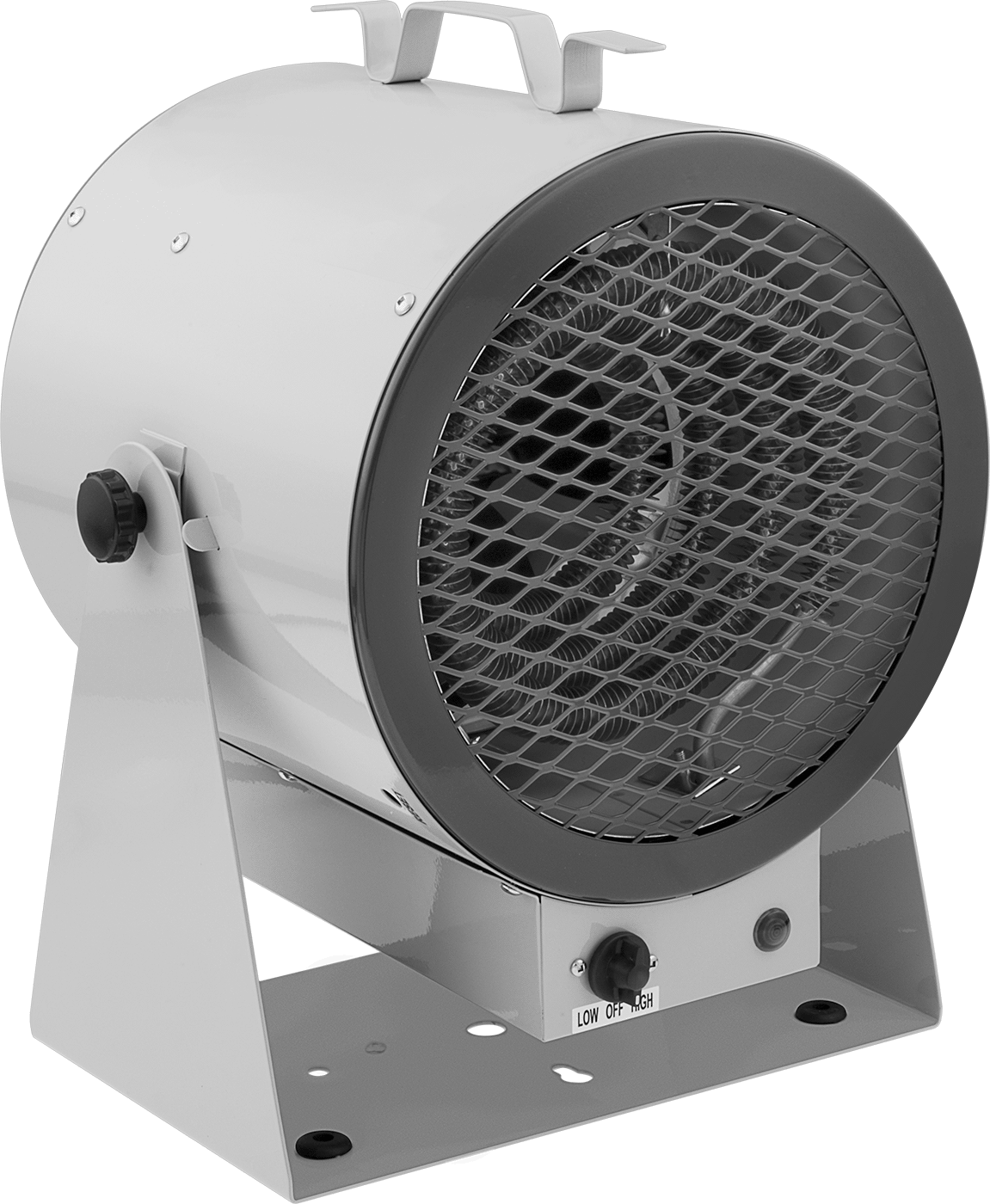 Taşınabilir Küçük Alan Elektrikli Isıtıcı, 208V AC/240V AC, NEMA 6-30 Fişli, 19100 Btu/hr.